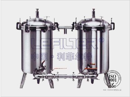 工业水处理不锈钢保安双联过滤器